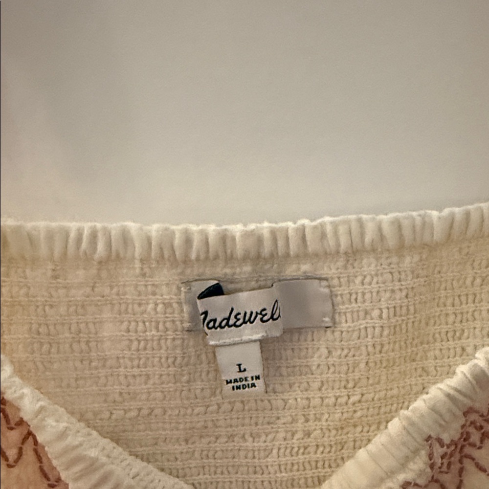 Cream Ruffled Sundress - Picture 2 of 2